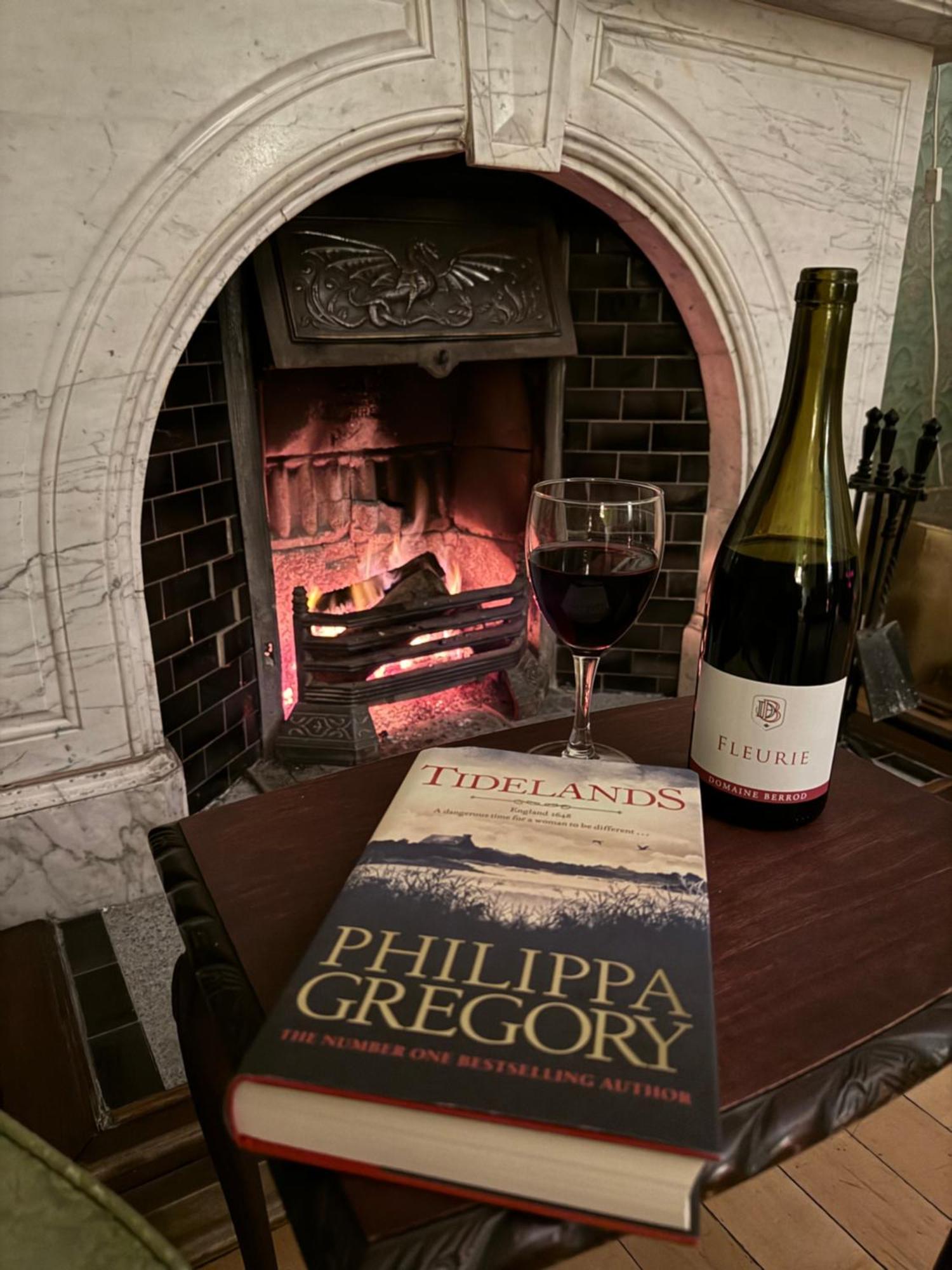 Clone Country House Aughrim Exterior photo A wine and book at the fireplace